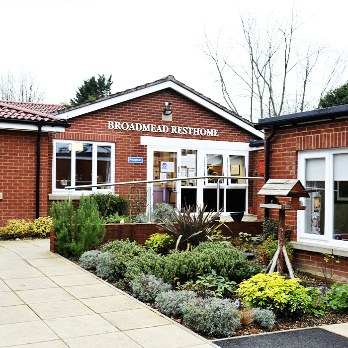Broadmead Residential Home -Entrance
